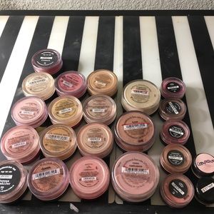 Lot of BareMinerals blushes and radiances
